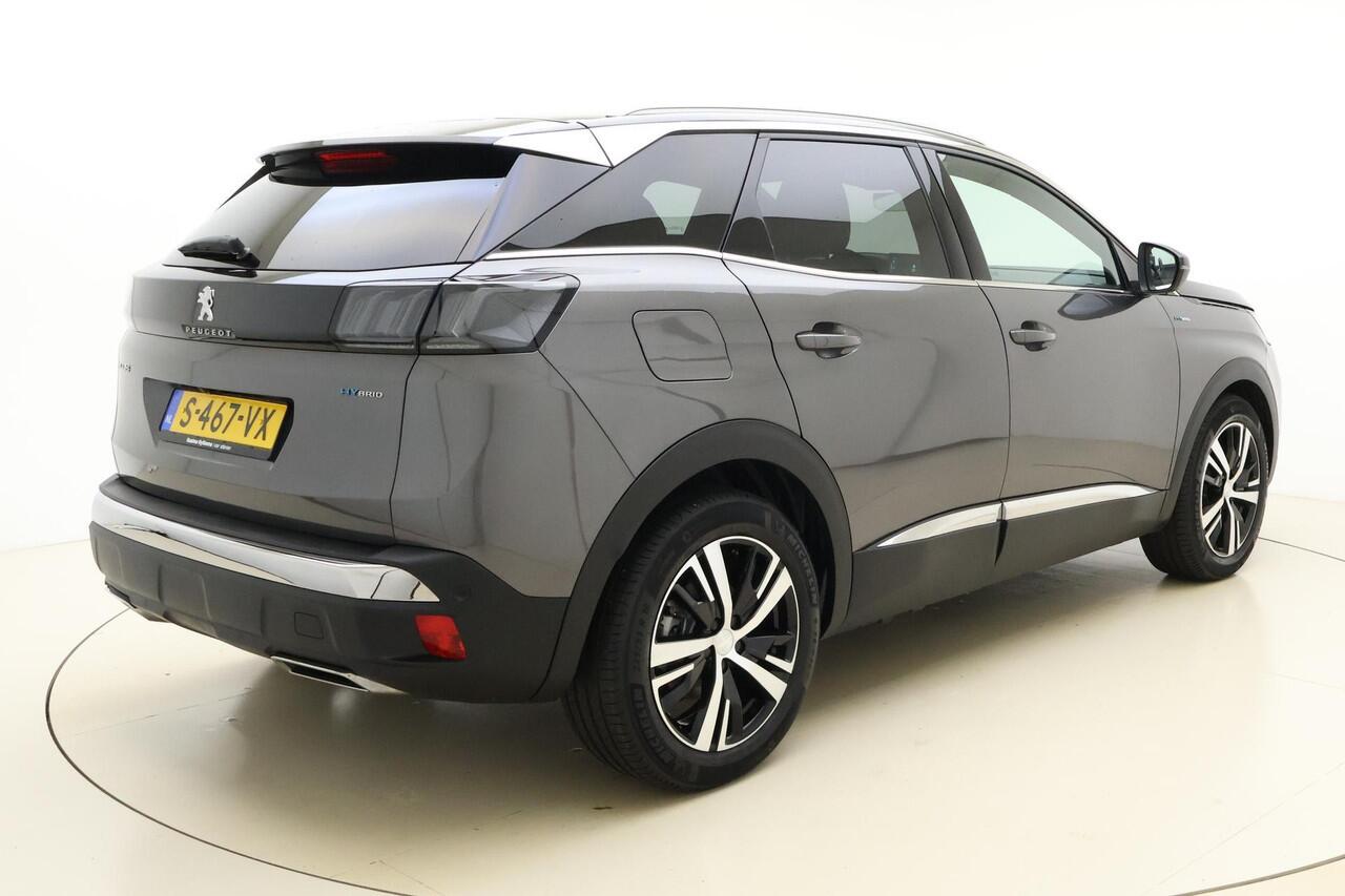 Peugeot 3008 1.6 HYbrid 225 GT | Navigatie | Camera | Adaptive Cruise Control | Dodehoek Detectie | | Keyless Entry | Full LED | 18'' LM Velgen