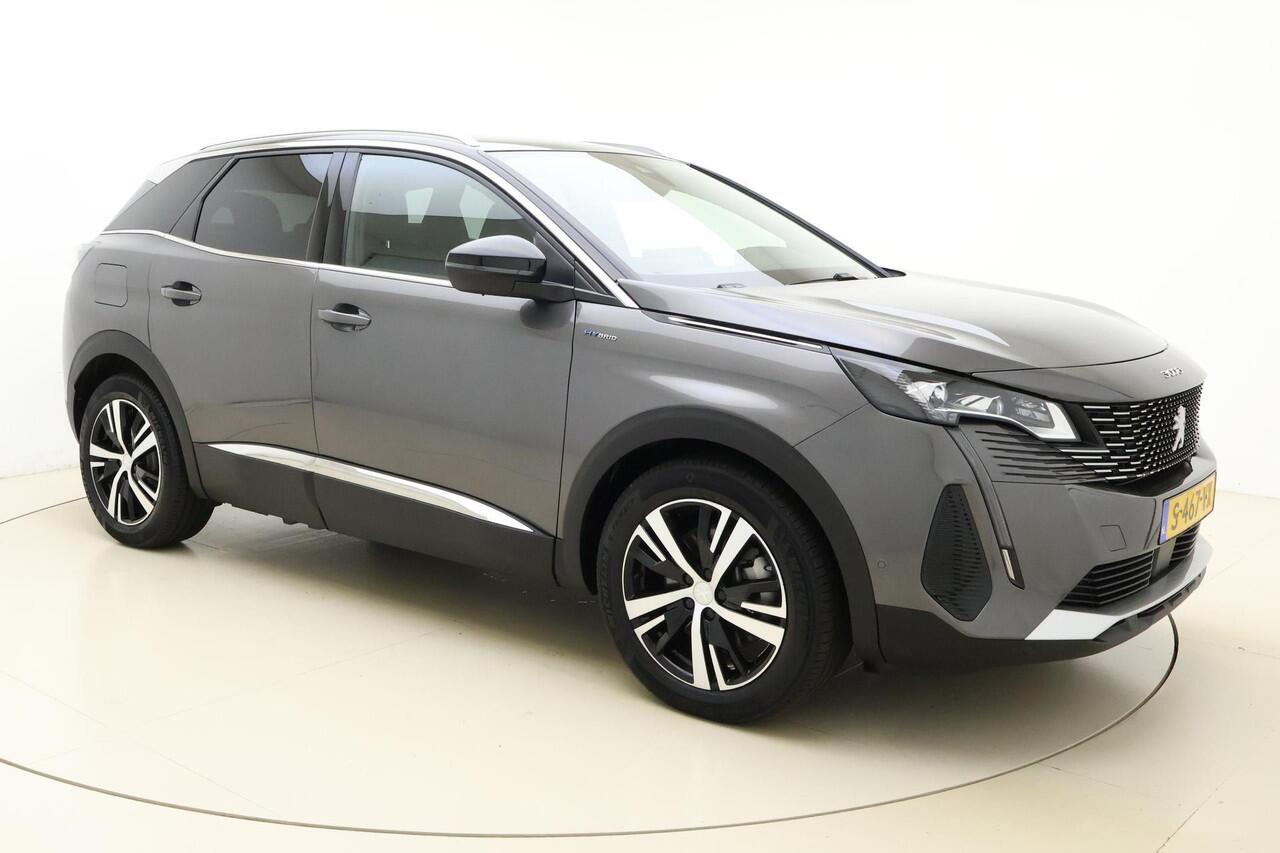 Peugeot 3008 1.6 HYbrid 225 GT | Navigatie | Camera | Adaptive Cruise Control | Dodehoek Detectie | | Keyless Entry | Full LED | 18'' LM Velgen