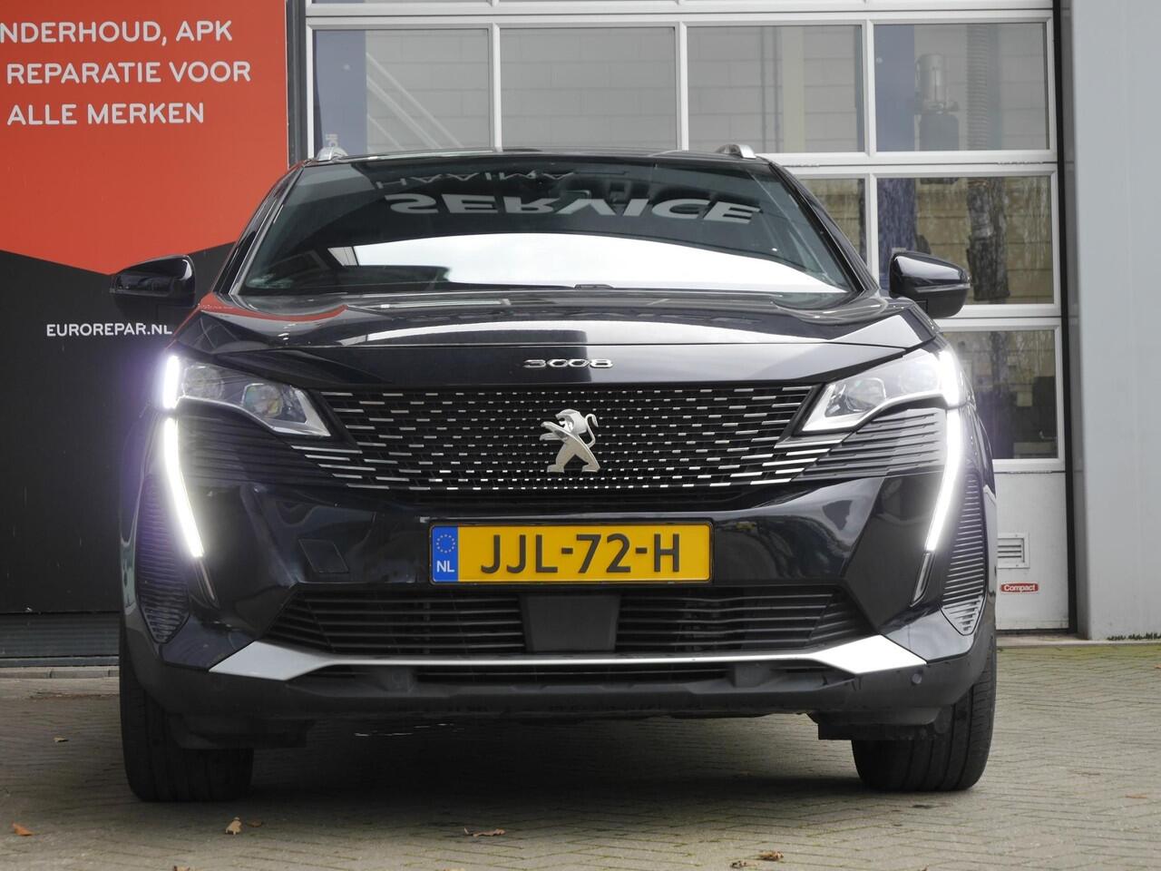 Peugeot 3008 1.6 HYbrid4 300 GT | 300PK | 4 wielaandrijving | Panoramadak | Achteruitrijcamera | Led verlichting | 18 inch lichtmetalen velgen | Keyless entry en start