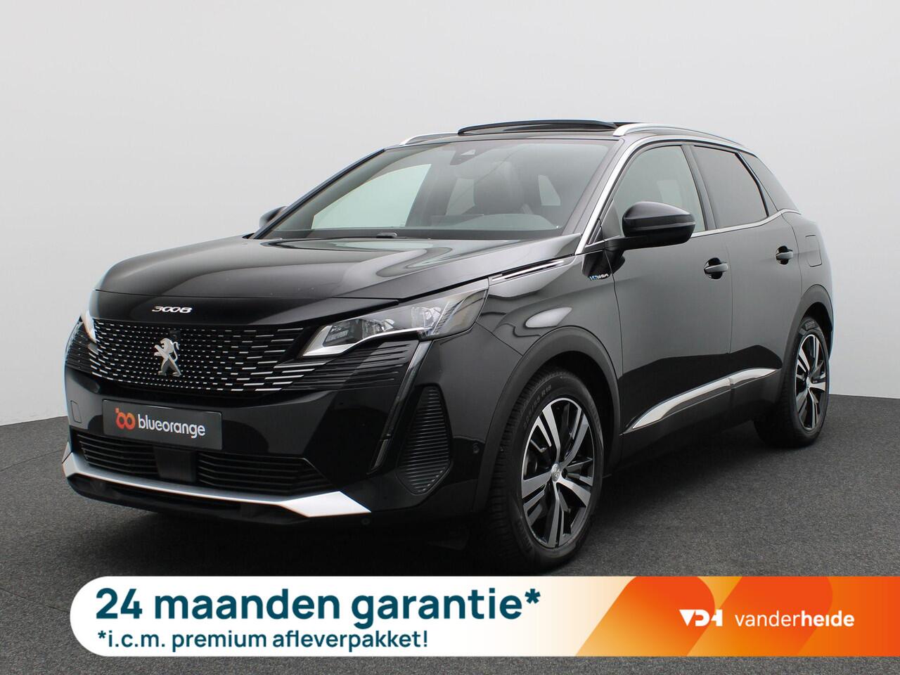 Peugeot 3008 1.6 HYbrid4 GT Pack Business 300PK Aut. SOH 100%, Pano-Schuifdak, Keyless, Stoelverwarming, Achteruitrijcamera, Navi, Elektr. Achterklep