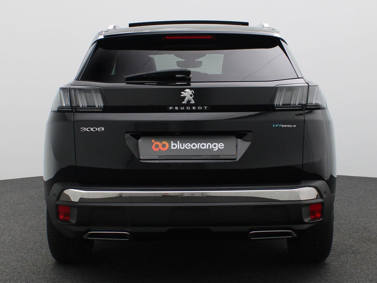 Peugeot 3008 1.6 HYbrid4 GT Pack Business 300PK Aut. SOH 100%, Pano-Schuifdak, Keyless, Stoelverwarming, Achteruitrijcamera, Navi, Elektr. Achterklep