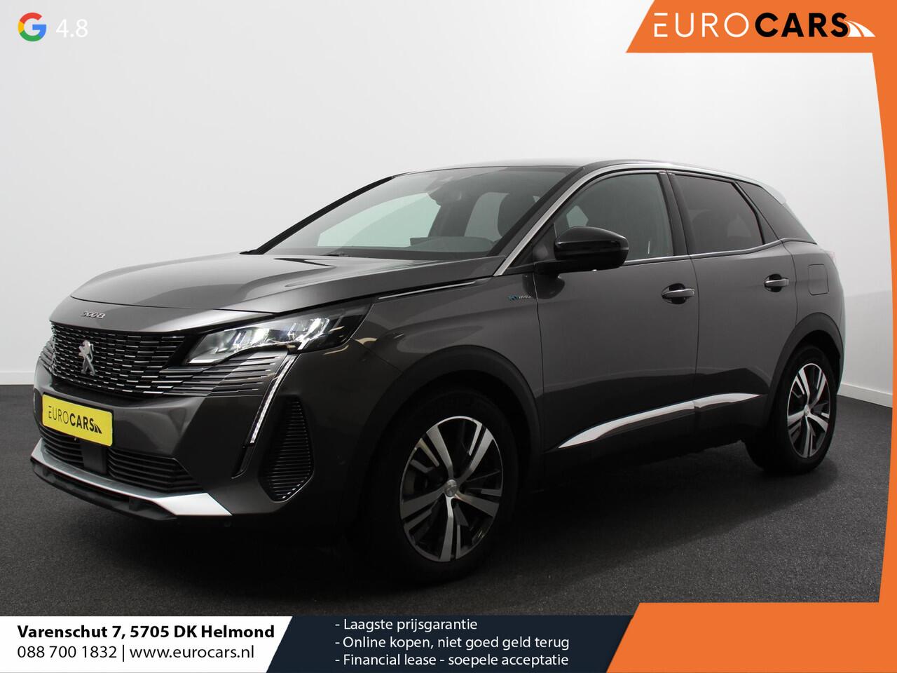 Peugeot 3008 1.6 HYbrid 225 Allure Pack Navigatie Apple Carplay/Android Auto Camera Parkeersensoren Adaptive Cruise Control Dodehoek assistent Stoelverwarming Climate Control Virtual Cockpit Lichtmetalen velgen
