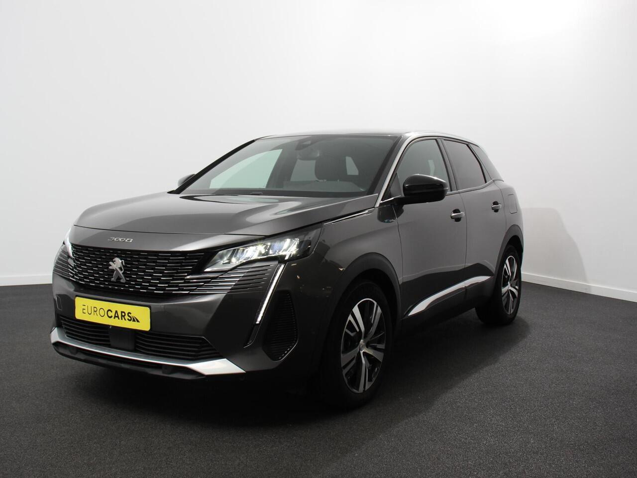 Peugeot 3008 1.6 HYbrid 225 Allure Pack Navigatie Apple Carplay/Android Auto Camera Parkeersensoren Adaptive Cruise Control Dodehoek assistent Stoelverwarming Climate Control Virtual Cockpit Lichtmetalen velgen