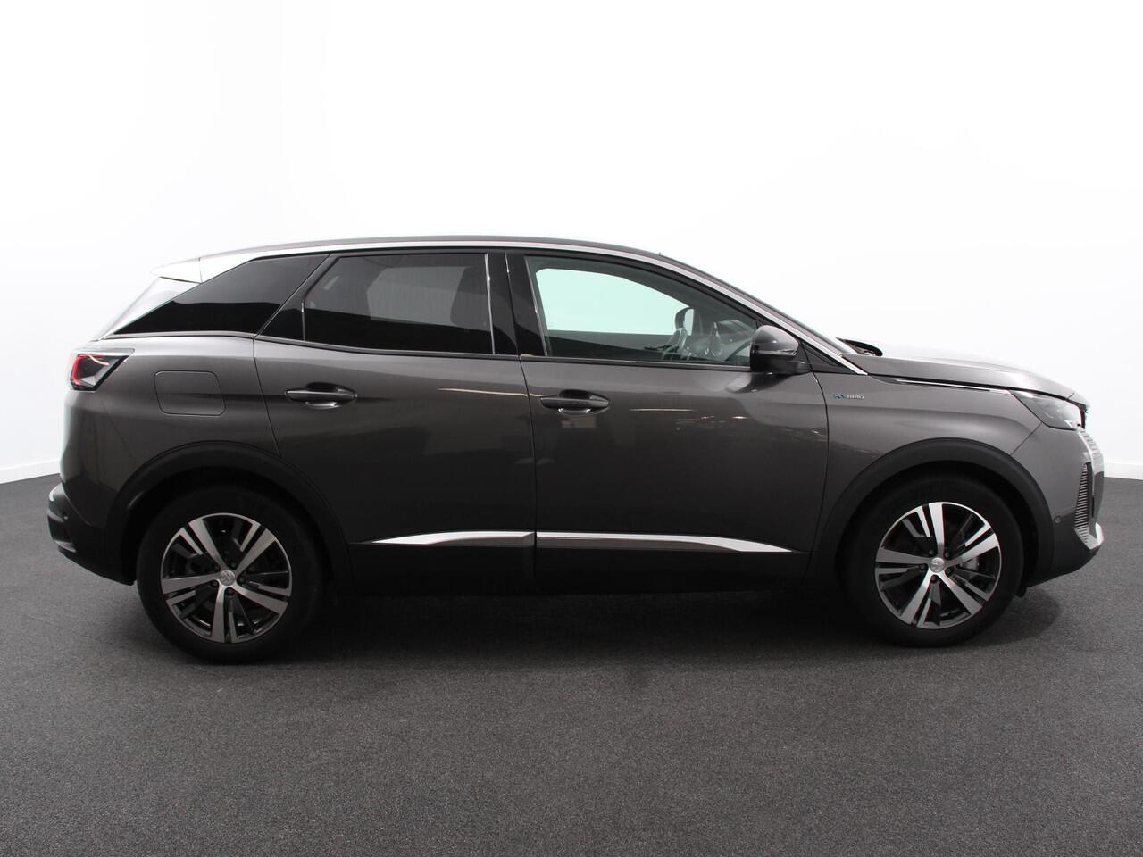 Peugeot 3008 1.6 HYbrid 225 Allure Pack Navigatie Apple Carplay/Android Auto Camera Parkeersensoren Adaptive Cruise Control Dodehoek assistent Stoelverwarming Climate Control Virtual Cockpit Lichtmetalen velgen