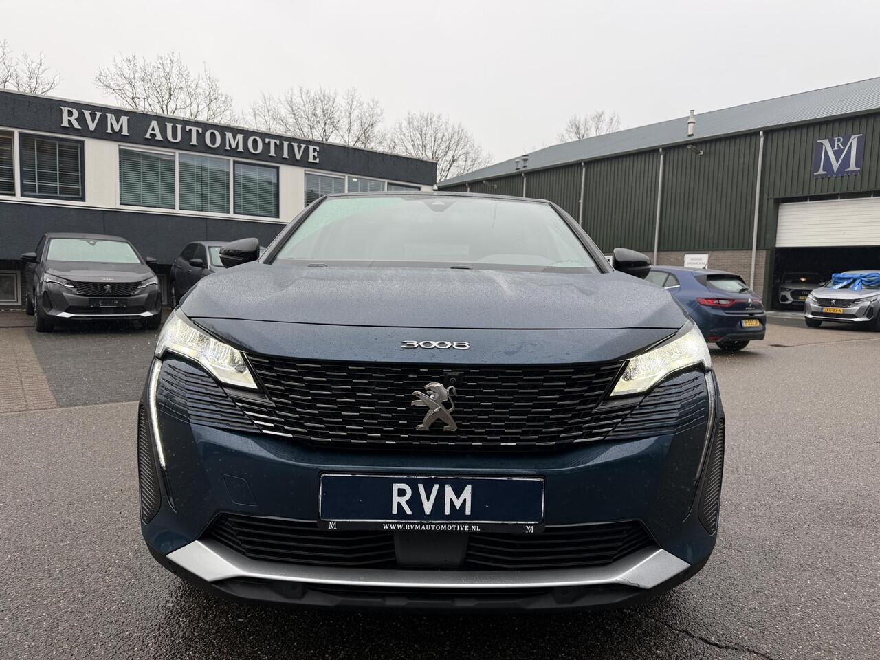 Peugeot 3008 1.6 HYbrid 300 Allure Pack Business PHEV| 300PK!| ADAPTIVE CRUISE CONTROL| STANDKACHEL| STOELVERWARMING| CAMERA VOOR + ACHTER| DODE HOEK SENSOR| ELEKTRISCHE ACHTERKLEP| RIJKLAAR. INCL 12 MND BOVAG GARANTIE