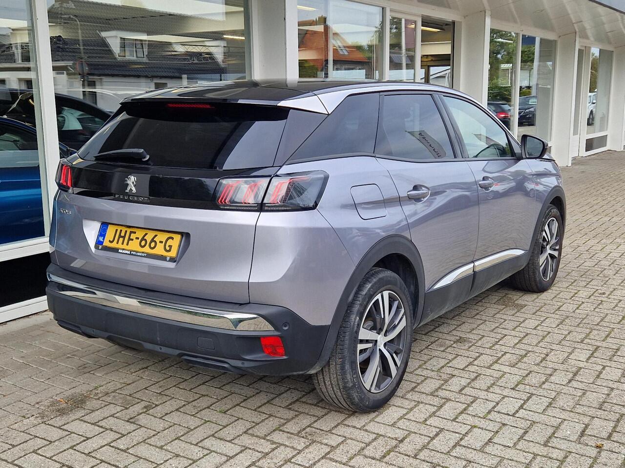 Peugeot 3008 1.2 Hybrid 136 Allure | Elektr. achterklep | Navigatie | Achteruitrijcamera | Climate Control | Half lederen bekleding | Keyless Entry