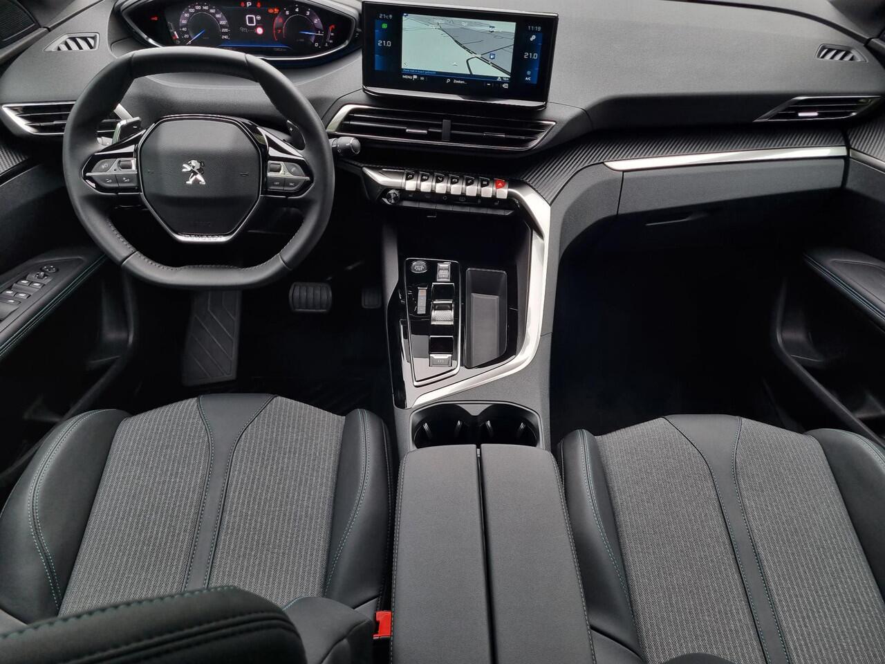 Peugeot 3008 1.2 Allure Pack Business Automaat / Elektrische Achterklep / Stoelverwarming / 360 Graden Camera / Navigatie / Adaptieve Cruise Control / Stoelverwarming / DAB / Parkeersensoren / Apple CarPlay/Android Auto / Lichtmetalen Velgen /