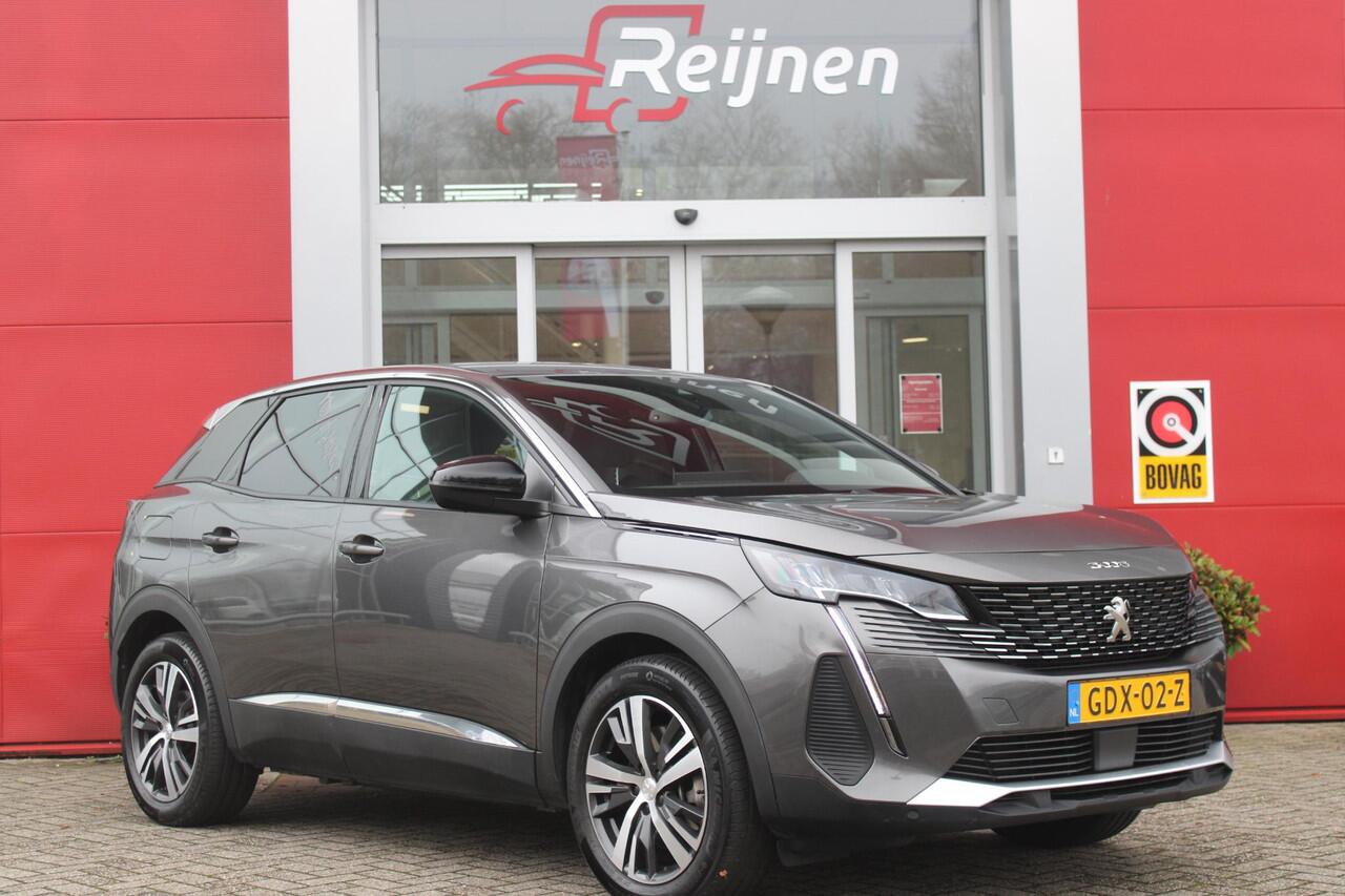 Peugeot 3008 1.6 HYbrid 180PK ALLURE PACK BUSINESS | STOEL VERWARMING | APPLE CARPLAY/ANDROID AUTO | NAVIGATIE | ACHTERUITRIJ CAMERA | KEYLESS ENTRY/START | LICHTMETALEN VELGEN 18" | DAB+ RADIO | LED KOPLAMPEN | CRUISE CONTROL | CLIMATE CONTROL |