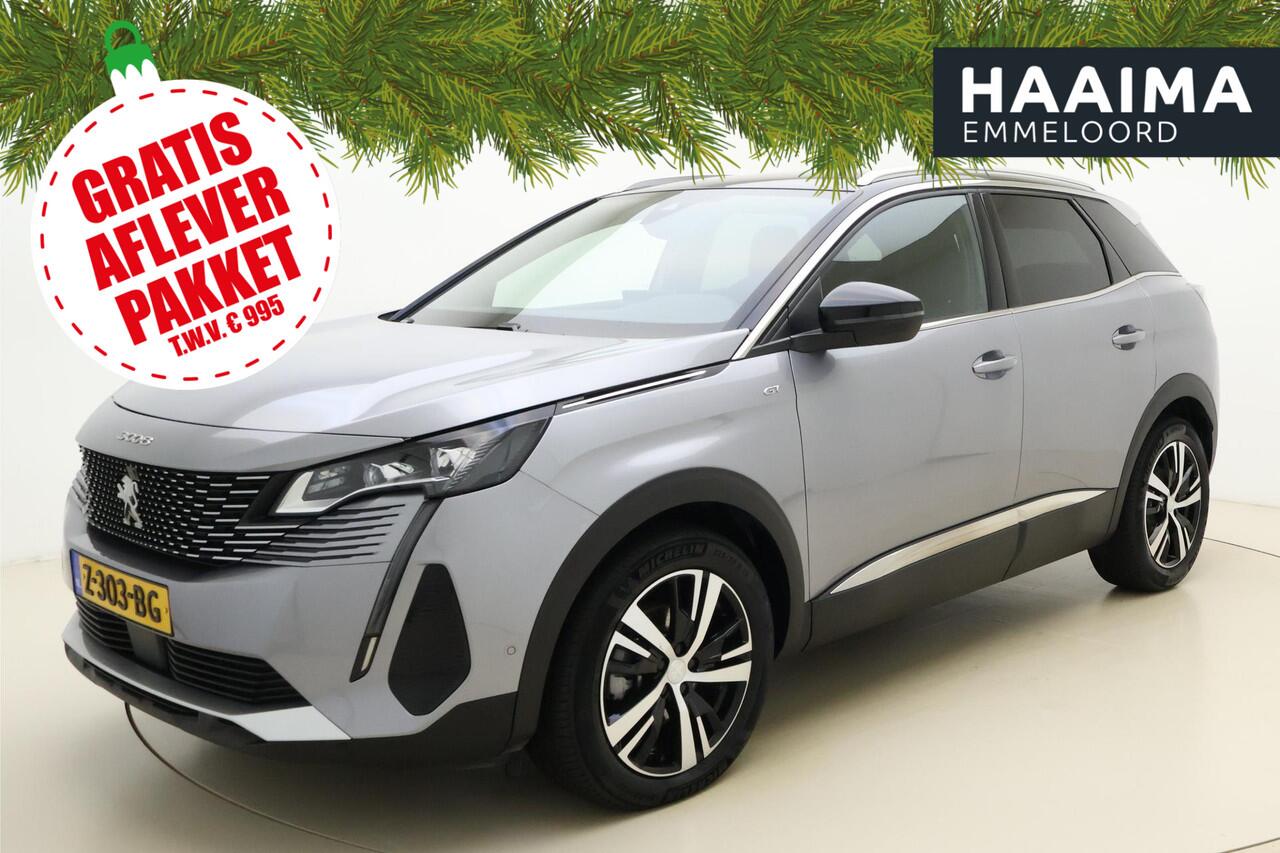 Peugeot 3008 1.2 Hybrid 136 GT Automaat | Navigatie | Climate control | Camera | Lichtmetalen velgen | Keyless | Extra getint glas | Parkeersensoren