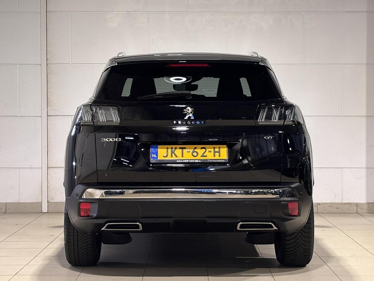 Peugeot 3008 GT 1.2 Hybrid 145pk e-DCS6 | HANDSFREE A.KLEP | ADAPTIVE CRUISE | 360° CAMERA | STOELVERW. | NAVI | STOELVERW. | DODEHOEKBEW.