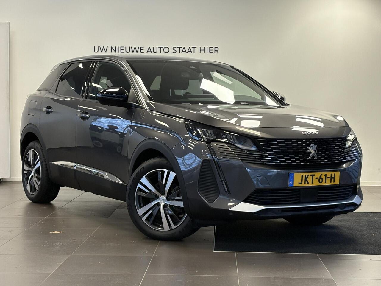 Peugeot 3008 Allure Pack Business 1.2 Hybrid 145pk e-DCS6 | KEYLESS ENTRY | STOELVERW. | NAVI | CAMERA | CLIMA | CRUISE CONTROL | ALL-SEASONBANDEN | PRIVACY-GLASS