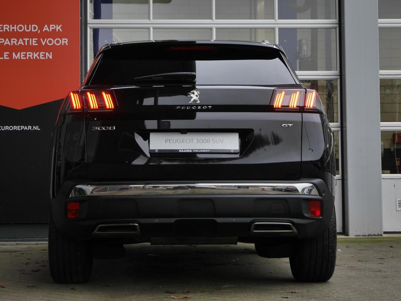 Peugeot 3008 1.2 PureTech GT | Achteruitrijcamera | Parkeersensoren V+A | Cruise & Climate control | Navi | Apple Carplay / Android Auto | Adaptieve cruise control | Keyless entry en start