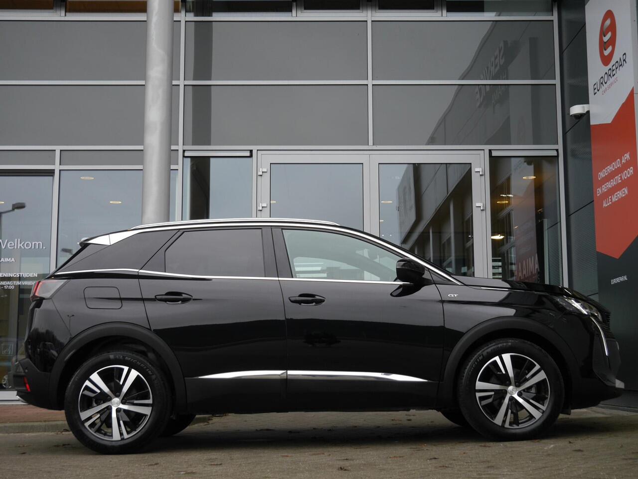 Peugeot 3008 1.2 PureTech GT | Achteruitrijcamera | Parkeersensoren V+A | Cruise & Climate control | Navi | Apple Carplay / Android Auto | Adaptieve cruise control | Keyless entry en start