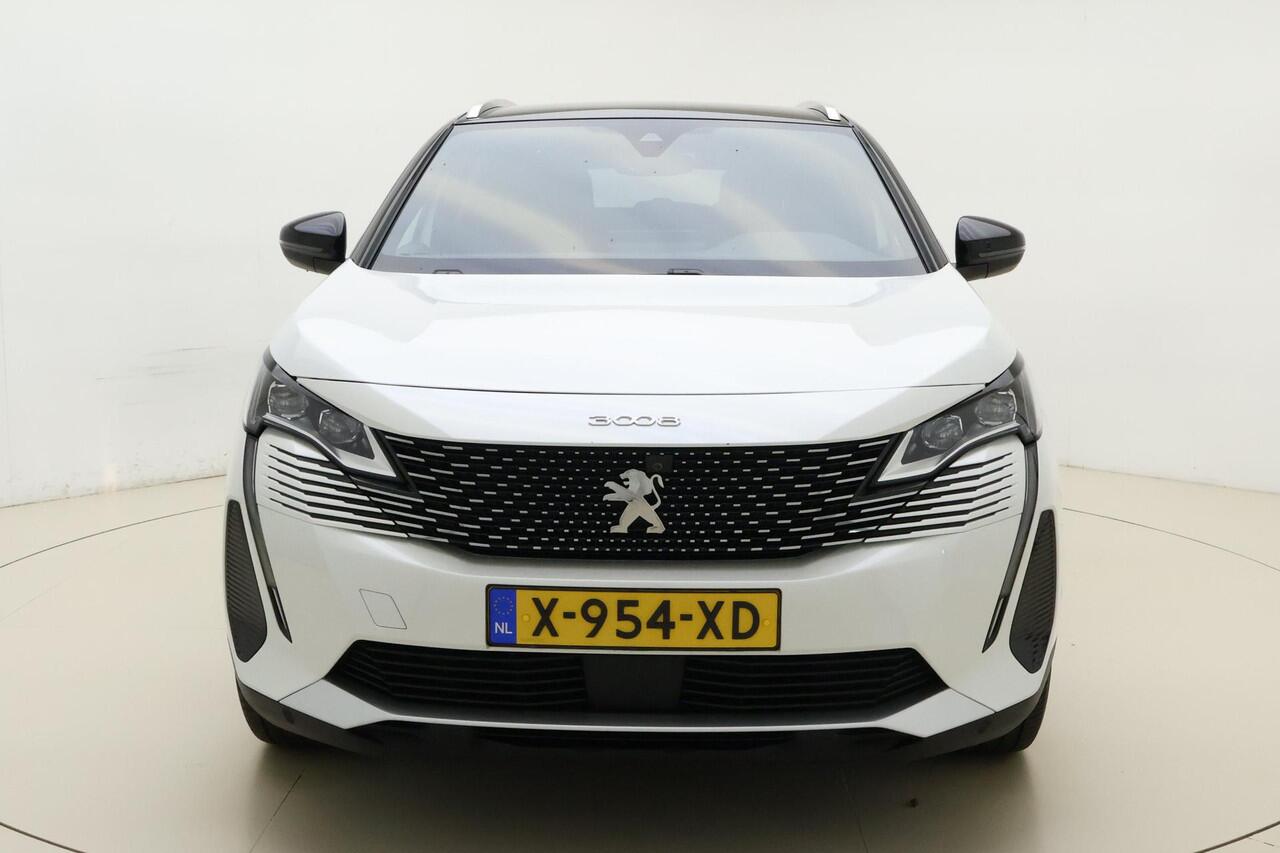 Peugeot 3008 1.2 Hybrid GT 136 PK | Automaat | Camera | Climate Control | Navigatie | Mirror Screen | Apple Carplay | Adaptieve Cruise Control | 1e eigenaar | Dealer onderhouden