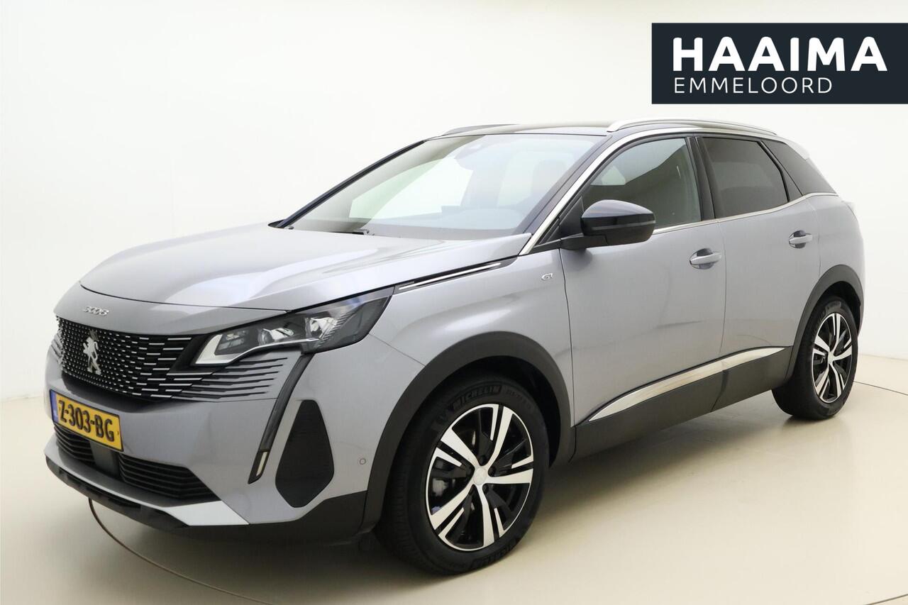 Peugeot 3008 1.2 Hybrid 136 GT Automaat | Navigatie | Climate control | Camera | Lichtmetalen velgen | Keyless | Extra getint glas | Parkeersensoren
