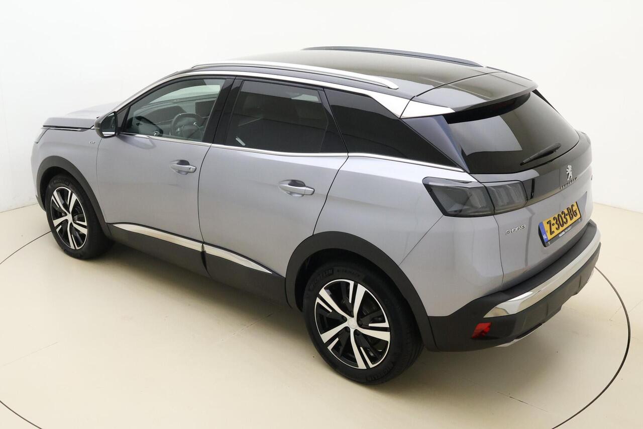 Peugeot 3008 1.2 Hybrid 136 GT Automaat | Navigatie | Climate control | Camera | Lichtmetalen velgen | Keyless | Extra getint glas | Parkeersensoren