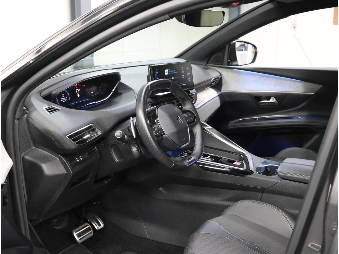 Peugeot 3008 SUV 1.2 136PK Hybrid GT | 1ste eigenaar | AUTOMAAT | AppleCarPlay/AndroidAuto | Adaptive Cruise Control | Camera | Sfeerverlichting | Virt.Cockpit | Keyless | Isofix | Privacy Glass | Parkeersensoren |