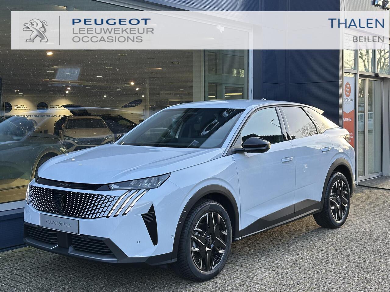 Peugeot 3008 1.2 Hybrid 145 PK Allure ¤ 8000,- DEMO VOORDEEL | Bouwjaar 2025 | Automaat | AGR Stoelen met verwarming | Panorama Navigatie | Keyless Entry | Stoel & Stuur Verwarming | 360 Graden Camera | Dodehoek detectie | Climate Control | LED Verlichting | 19 Inch L