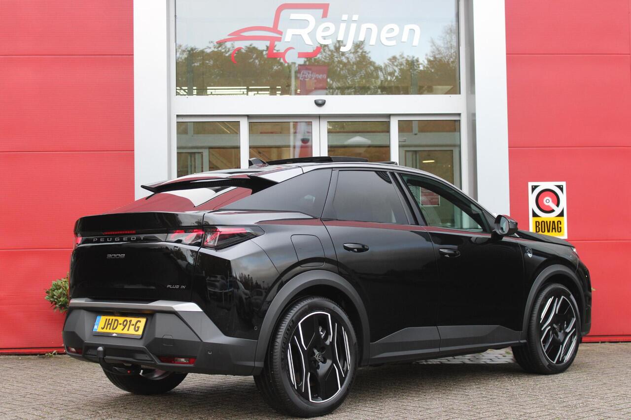 Peugeot 3008 1.6 plug-in Hybrid 195 GT **NIEUW** | NAPPA LEDEREN BEKLEDING DONKERGRIJS | PANORAMISCH SCHUIF/KANTEL DAK | FOCAL AUDIO SYSTEM | TREKHAAK MET AFNEEMBARE KOGEL | ELEKTRISCH BEDIENBARE VOORSTOELEN MET GEHEUGEN/MASSAGE FUNCTIE | STOEL VENTILATIE | STOEL/STUU
