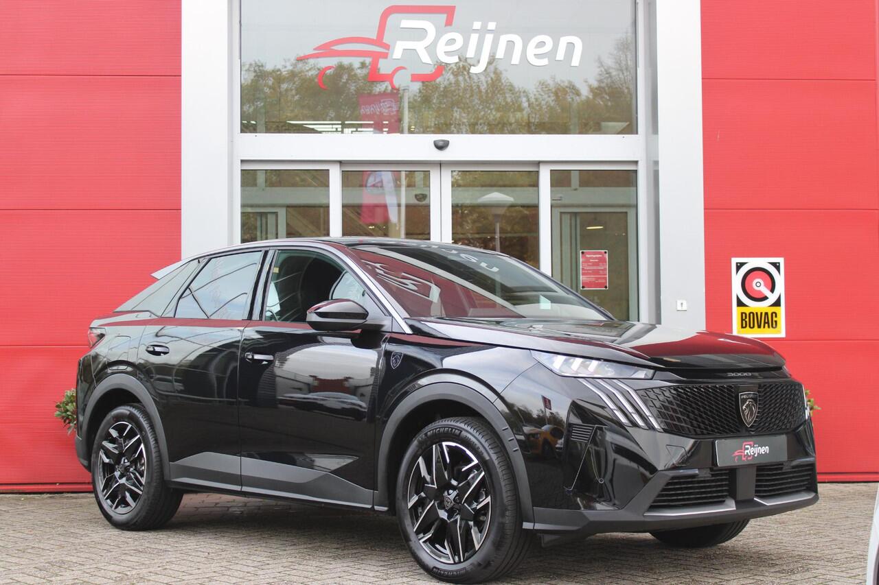 Peugeot 3008 1.2 Hybrid 145PK GT | ELEKTRISCH BEDIENBARE ACHTERKLEP | NAVIGATIE | DRAADLOZE APPLE CARPLAY/ANDROID AUTO | SFEER VERLICHTING | ACHTERUITRIJ CAMERA | PARKEERSENSOREN VOOR EN ACHTER | FULL LED KOPLAMPEN | KEYLESS ENTRY/START | ADAPTIVE CRUISE CONTROL | STO