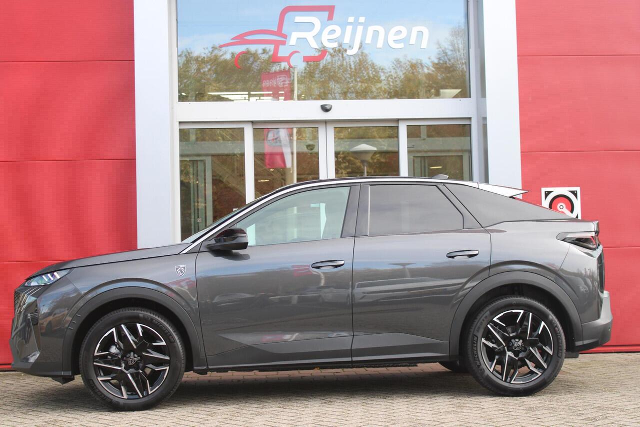 Peugeot 3008 1.2 Hybrid 145PK GT | ELEKTRISCH BEDIENBARE ACHTERKLEP | NAVIGATIE | DRAADLOZE APPLE CARPLAY/ANDROID AUTO | SFEER VERLICHTING | ACHTERUITRIJ CAMERA | PARKEERSENSOREN VOOR EN ACHTER | FULL LED KOPLAMPEN | KEYLESS ENTRY/START | ADAPTIVE CRUISE CONTROL | STO