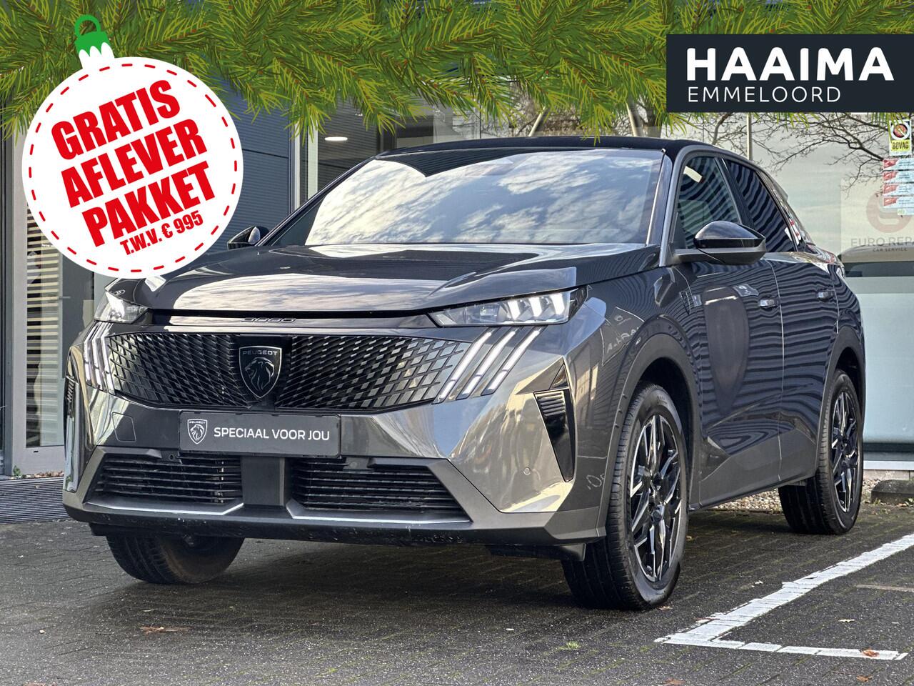 Peugeot 3008 1.2 Hybrid 145pk GT | Automaat | Stuur en Stoelverwarming | Elektrische achterklep | Achteruitrijcamera | Navigatie via 21inch scherm | Adaptieve Cruise Control