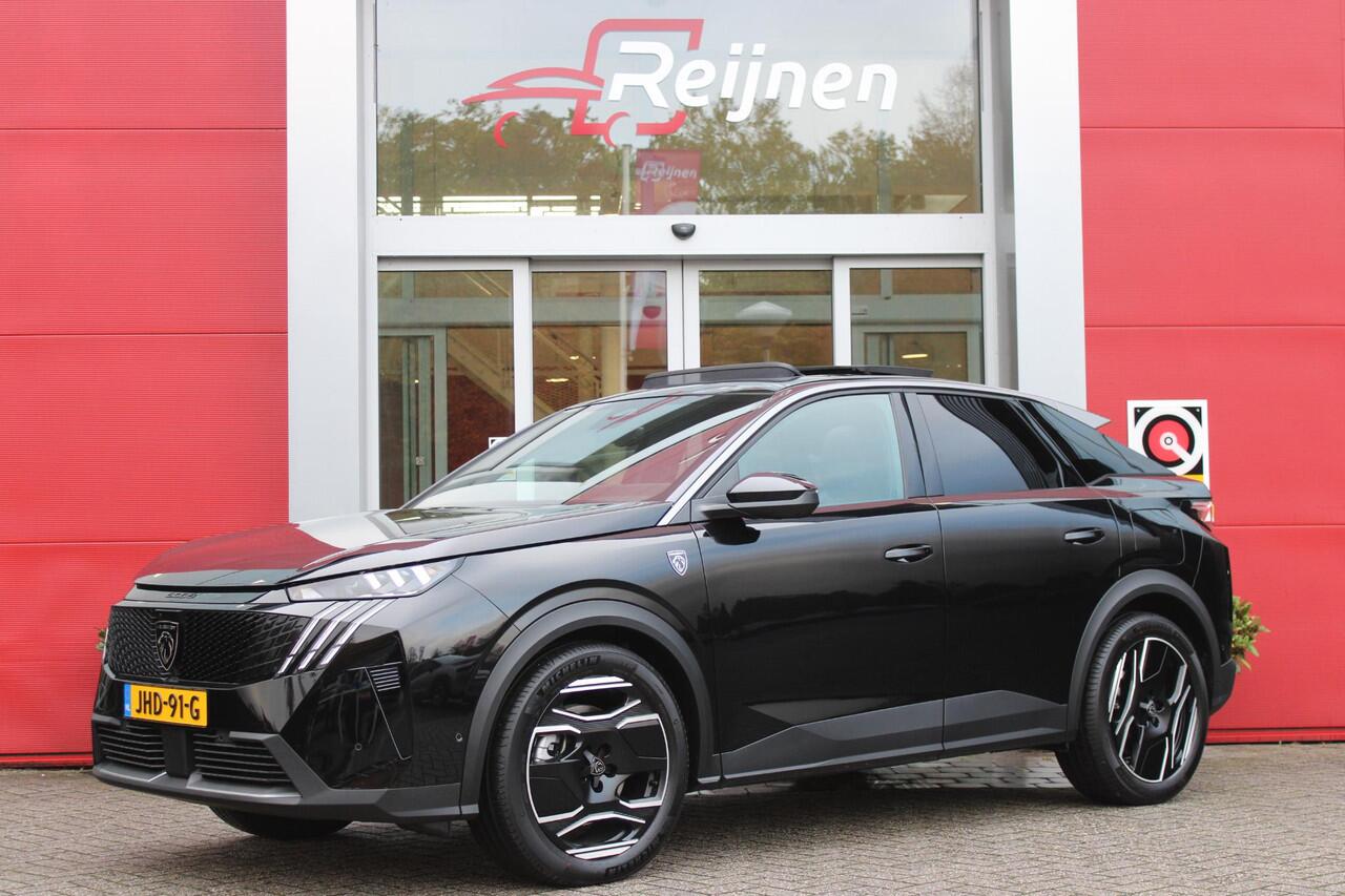 Peugeot 3008 1.6 plug-in Hybrid 195 GT **NIEUW** | NAPPA LEDEREN BEKLEDING DONKERGRIJS | PANORAMISCH SCHUIF/KANTEL DAK | FOCAL AUDIO SYSTEM | TREKHAAK MET AFNEEMBARE KOGEL | ELEKTRISCH BEDIENBARE VOORSTOELEN MET GEHEUGEN/MASSAGE FUNCTIE | STOEL VENTILATIE | STOEL/STUU