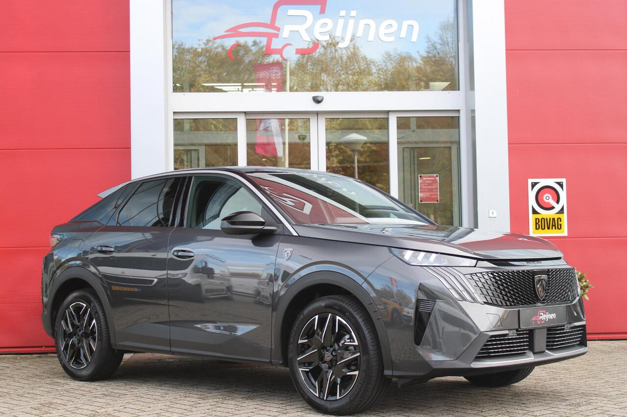 Peugeot 3008 1.2 Hybrid 145PK GT | ELEKTRISCH BEDIENBARE ACHTERKLEP | NAVIGATIE | DRAADLOZE APPLE CARPLAY/ANDROID AUTO | SFEER VERLICHTING | ACHTERUITRIJ CAMERA | PARKEERSENSOREN VOOR EN ACHTER | FULL LED KOPLAMPEN | KEYLESS ENTRY/START | ADAPTIVE CRUISE CONTROL | STO
