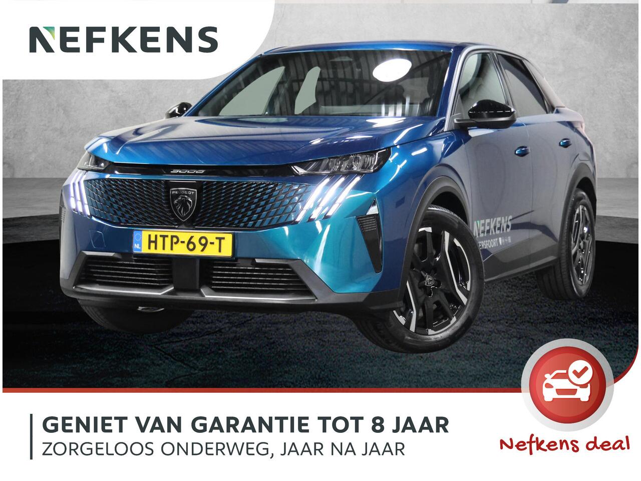 Peugeot 3008 e-3008 Allure Avantage 210PK 73 kWh | 1ste eigenaar | AUTOMAAT | AppleCarPlay/AndroidAuto | Adaptive Cruise Control | Camera | Sfeerverlichting | Virt.Cockpit | Keyless | Isofix | Privacy Glass | Parkeersensoren |