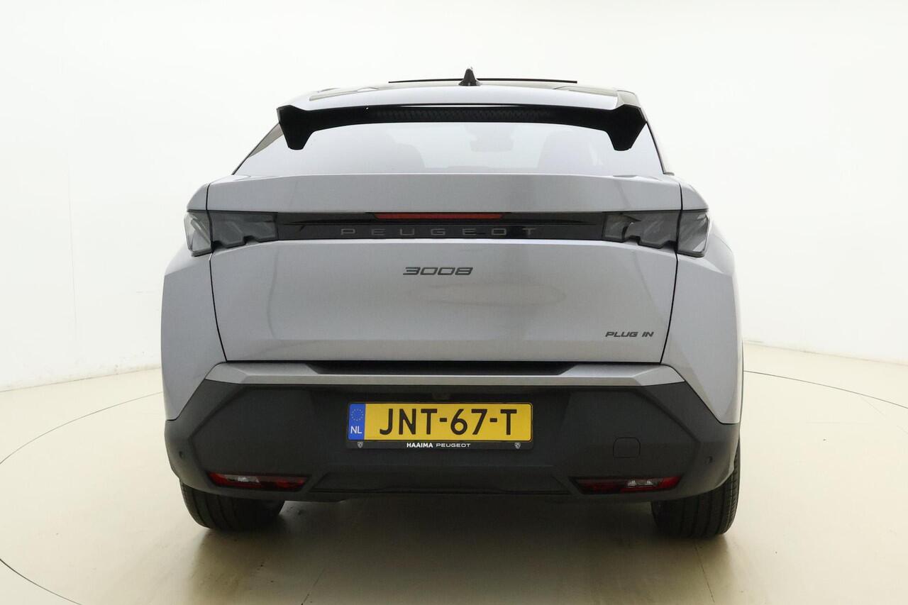 Peugeot 3008 1.6 plug-in Hybrid 195 GT Focal Hi-Fi l Schuif-kanteldak l AGR stoelen/Alcantara/Elektrisch/Massage l Stoel- en stuurverwarming l 360 Vision l Matrix LED - Uit vooraad leverbaar!