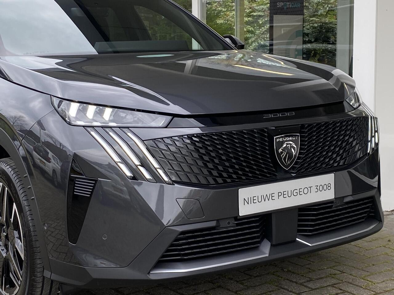 Peugeot 3008 1.2 Hybrid 145 GT | Stoel & Stuur Verwarming | Elektrische Achterklep | Navigatie | Adaptive Cruise Control | Apple Car Play/Android Auto |