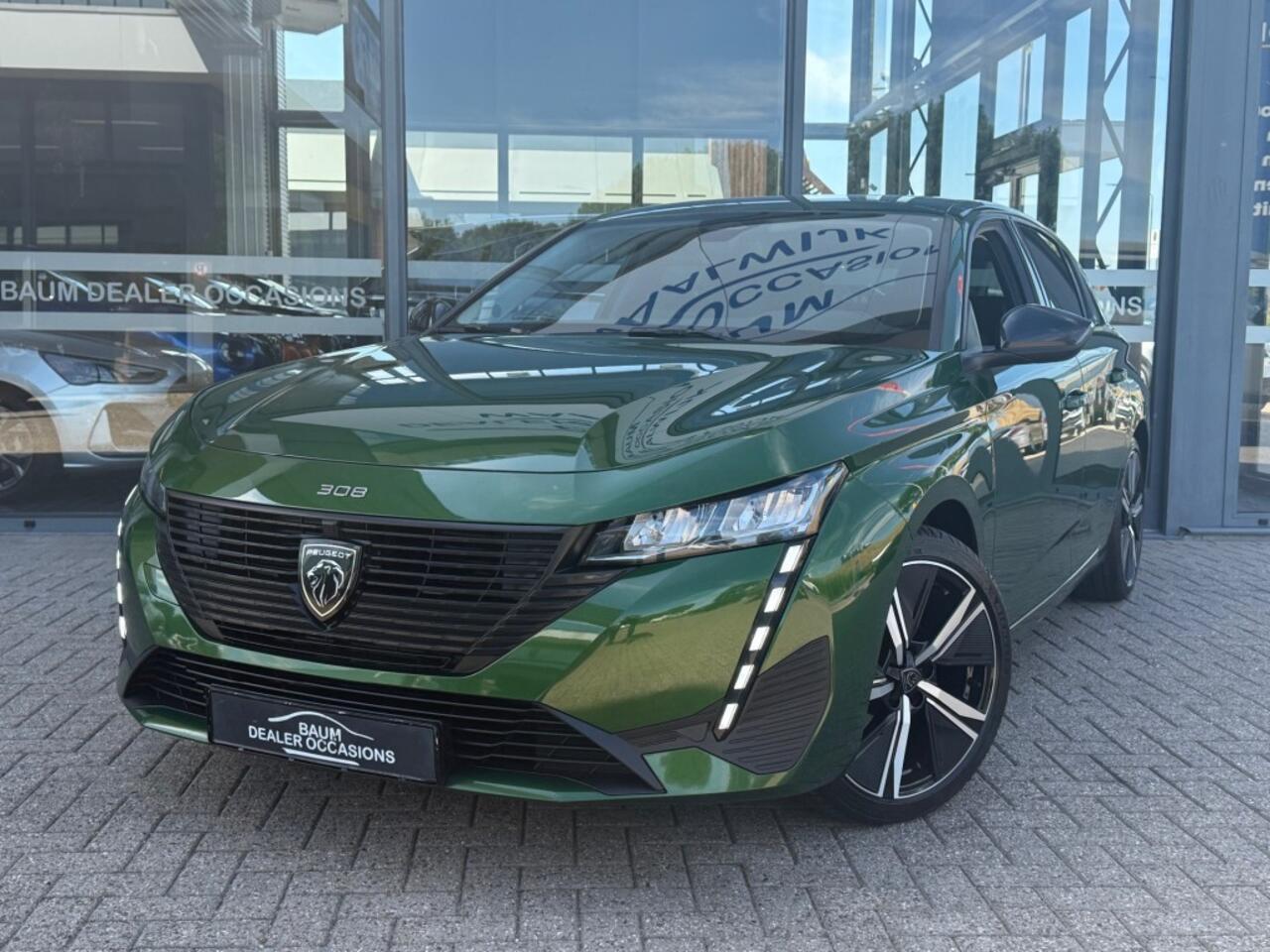 Peugeot 308 1.2 ACTIVE OLIVE BUSINESS AUTOMAAT AIRCO NAVI PDC.