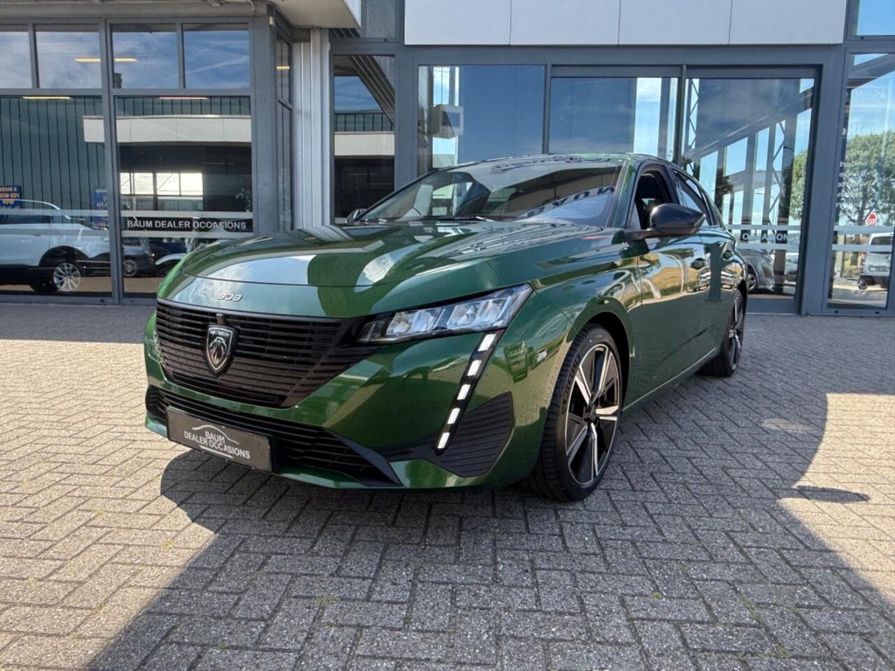 Peugeot 308 1.2 ACTIVE OLIVE BUSINESS AUTOMAAT AIRCO NAVI PDC.