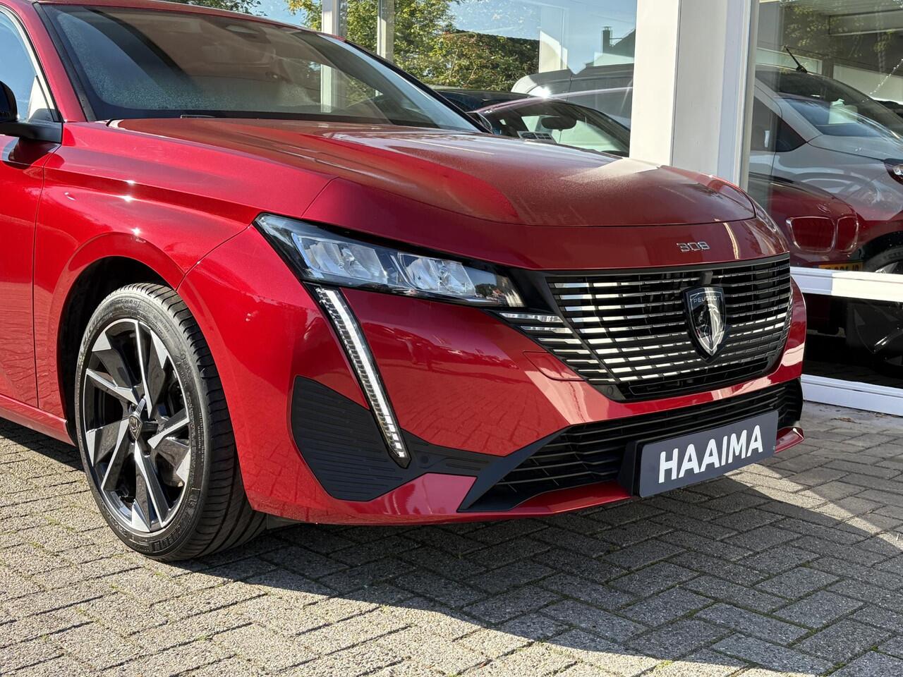 Peugeot 308 SW 1.2T 130pk Allure Pack Business | Keyless Entry | Achteruitrijcamera | Navigatie | Adaptieve Cruise Control | Draadloos telefoonlader | Lichtmetalen velgen | Privacy Glass