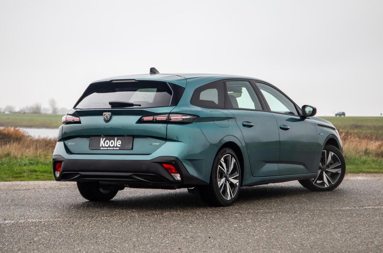 Peugeot 308 SW 1.6 HYbrid 180 Allure Pack Business AIRCO / CRUISE CONTROLE / CARPLAY / PLUG IN HYBRID / STOELVERWARMING