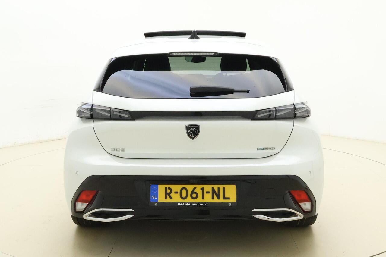 Peugeot 308 1.6 Plug-in Hybrid 225 GT Automaat | Navigatie | Trekhaak Afneembaar | Panoramadak | Lederen Bekleding | Stoel - Stuurverwarming | Cruise Control Adaptief