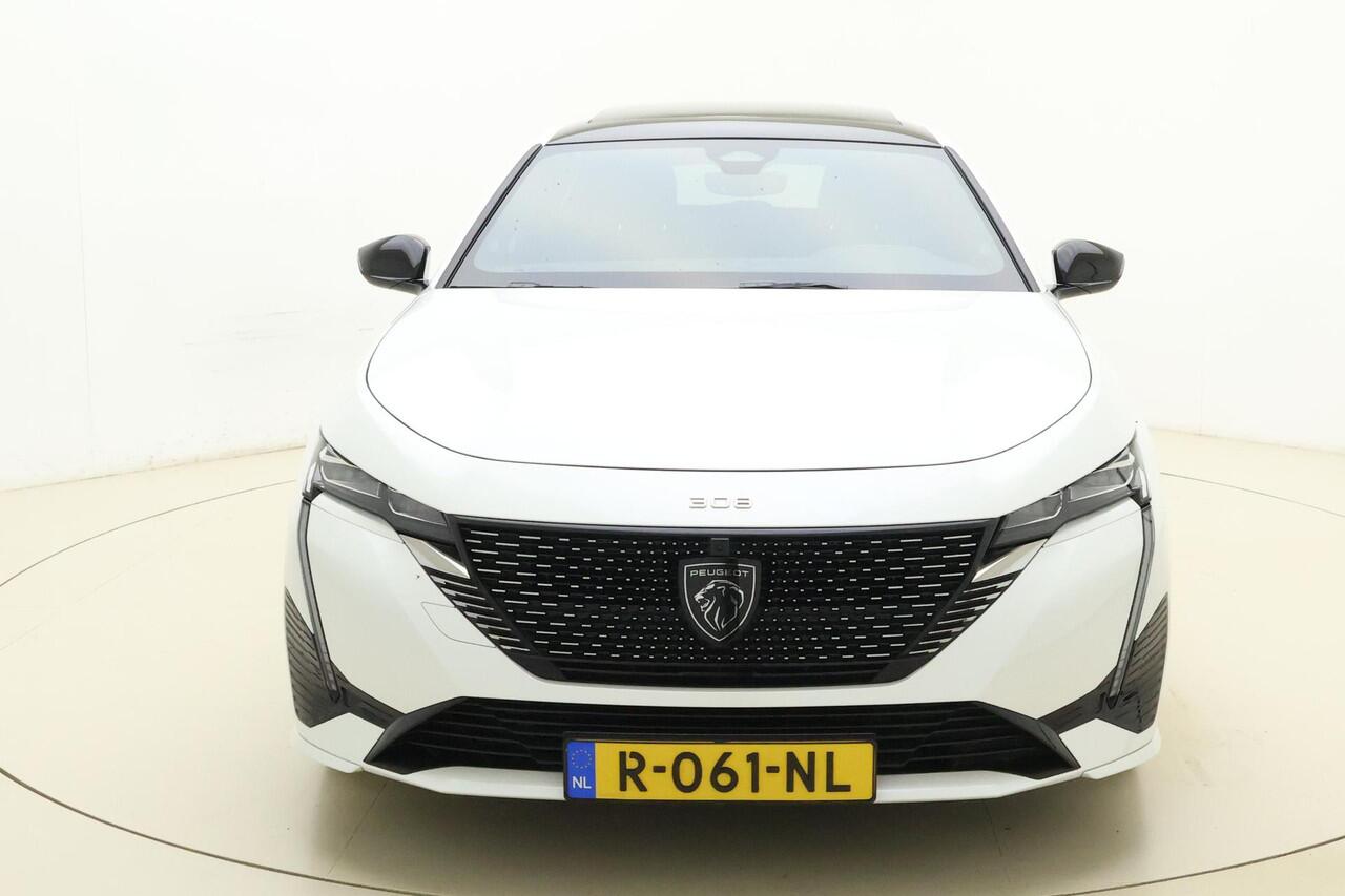 Peugeot 308 1.6 Plug-in Hybrid 225 GT Automaat | Navigatie | Trekhaak Afneembaar | Panoramadak | Lederen Bekleding | Stoel - Stuurverwarming | Cruise Control Adaptief