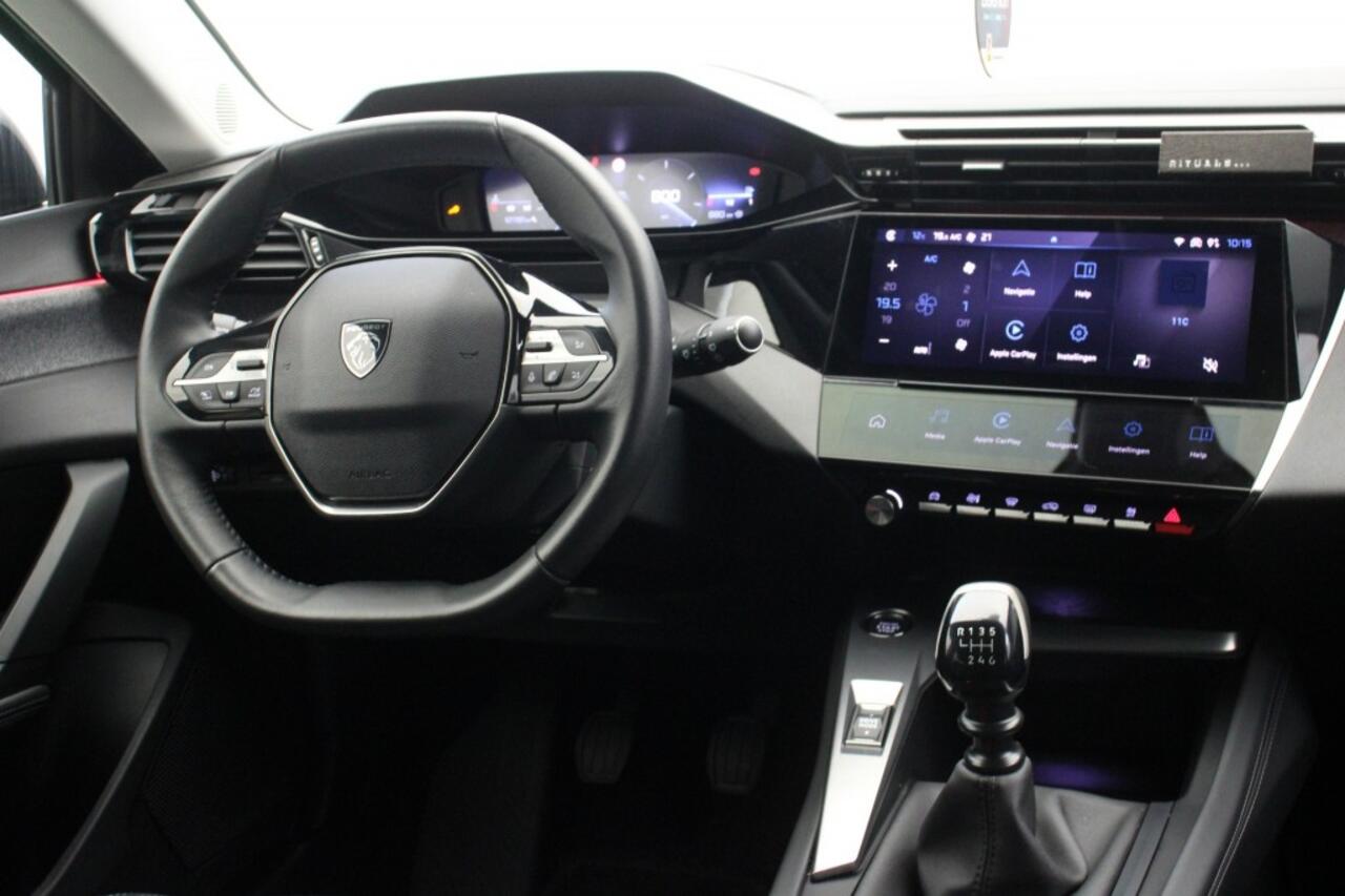 Peugeot 308 1.2 PureTech Allure Pack Business - Digitaal Cockpit, Carplay, Camera, Half Leer