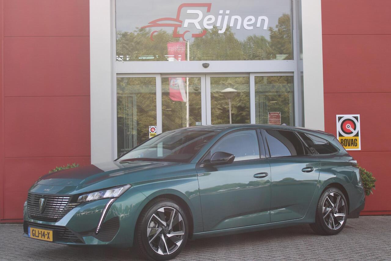 Peugeot 308 SW 1.2 Hybrid 145PK e-DCS6 ALLURE | KEYLESS ENTRY/START | DRAADLOZE APPLE CARPLAY/ANDROID AUTO | NAVIGATIE | CLIMATE CONTROL | LICHTMETALEN VELGEN 17" | LED KOPLAMPEN | 360° CAMERA | ADAPTIVE CRUISE CONTROL | DODEHOEK DETCTIE | DRAADLOZE TELEFOONLADER |