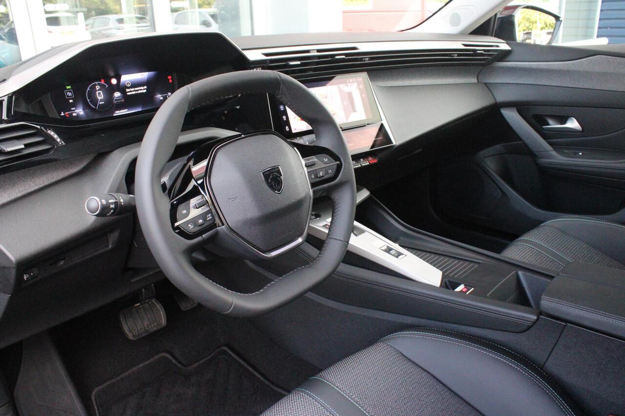 Peugeot 308 SW 1.2 Hybrid 145PK e-DCS6 ALLURE | KEYLESS ENTRY/START | DRAADLOZE APPLE CARPLAY/ANDROID AUTO | NAVIGATIE | CLIMATE CONTROL | LICHTMETALEN VELGEN 17" | LED KOPLAMPEN | 360° CAMERA | ADAPTIVE CRUISE CONTROL | DODEHOEK DETCTIE | DRAADLOZE TELEFOONLADER |