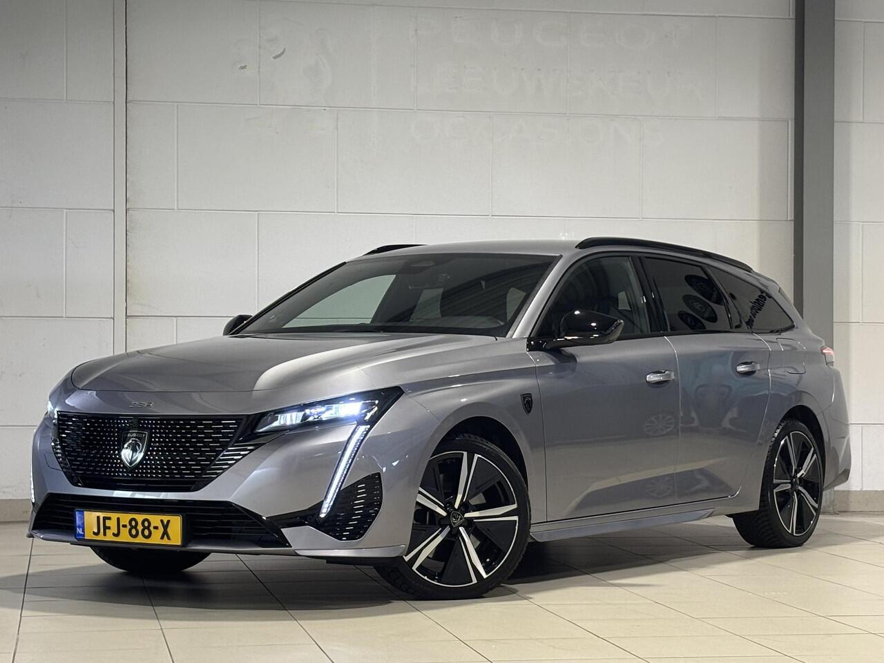 Peugeot 308 SW GT 1.6 HYbrid PHEV 225pk e-EAT8 | FOCAL HIFI | ELEKTR. A.KLEP | 360° CAMERA | STUUR+VOORRUITVERW. | ALL-SEASONBANDEN | NAVI |