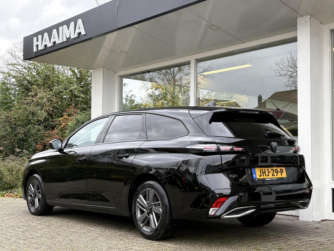 Peugeot 308 SW 1.2T 130pk Automaat Allure | 360 graden camera | Navigatie | Keyless | Privacy Glass | Dodehoek detectie | Lichtmetalen velgen | Parkeersensoren