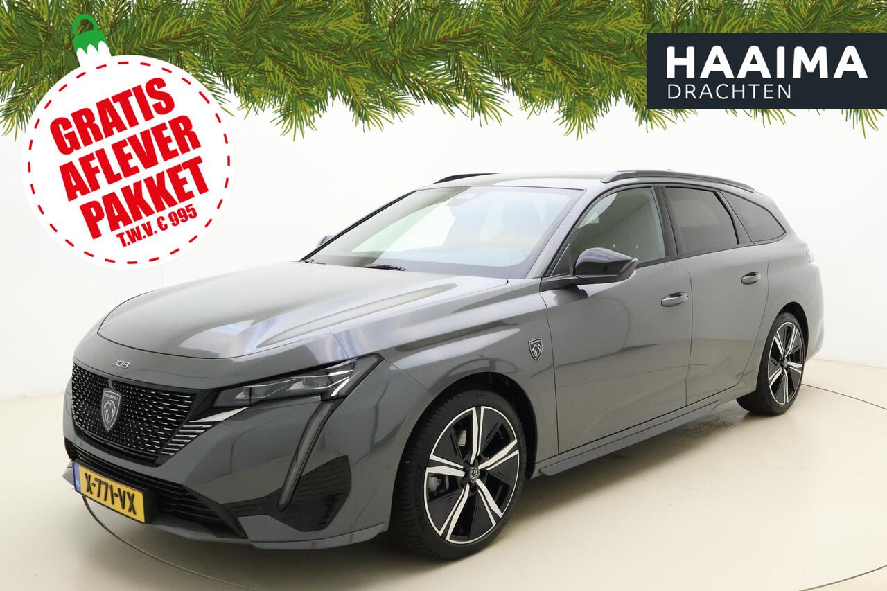 Peugeot 308 SW 1.2T GT 130pk Automaat | Alcantara bekleding | AGR bestuurdersstoel | Adaptive Cruise Control | Matrix LED | Massage | Stoelverwarming | Navigatie | Climate Control | Camera | Keyless Entry & Start