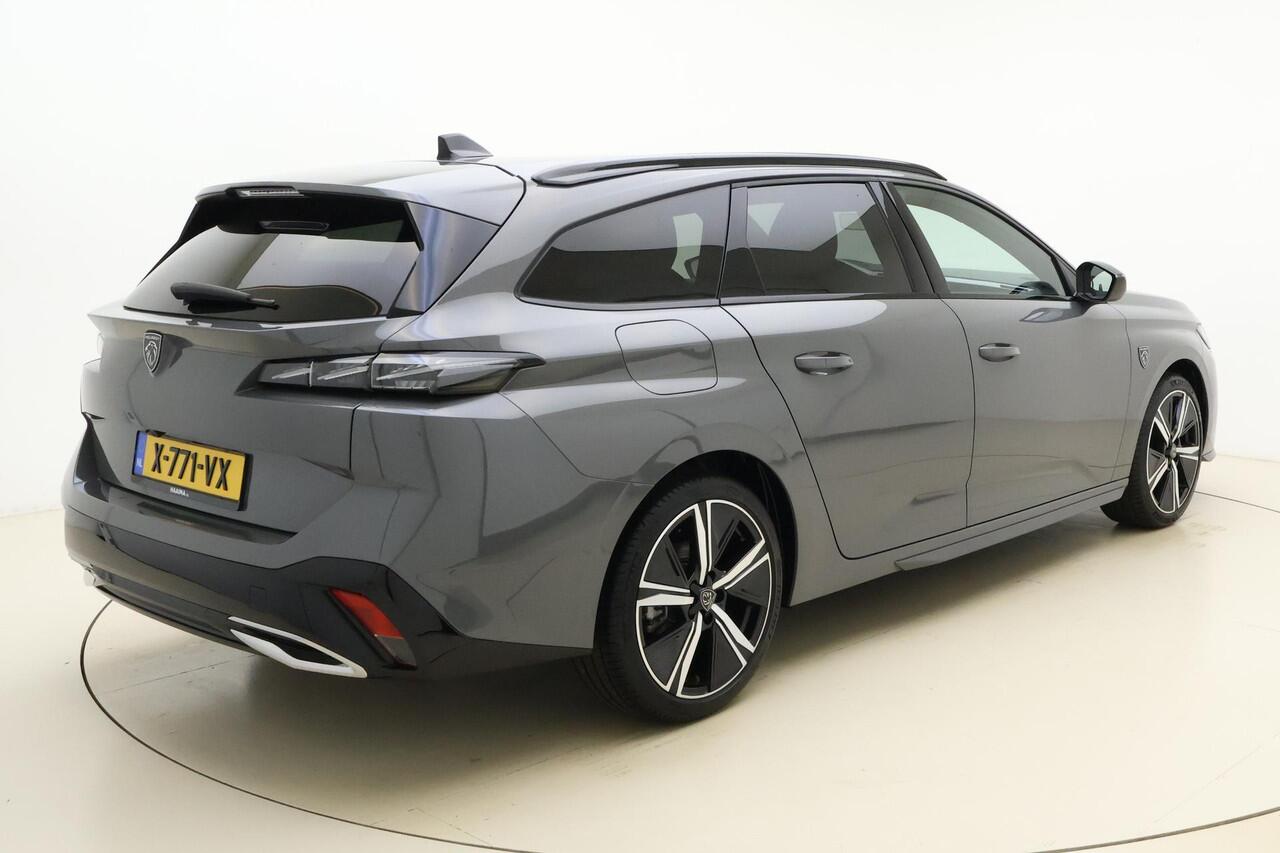 Peugeot 308 SW 1.2T GT 130pk Automaat | Alcantara bekleding | AGR bestuurdersstoel | Adaptive Cruise Control | Matrix LED | Massage | Stoelverwarming | Navigatie | Climate Control | Camera | Keyless Entry & Start