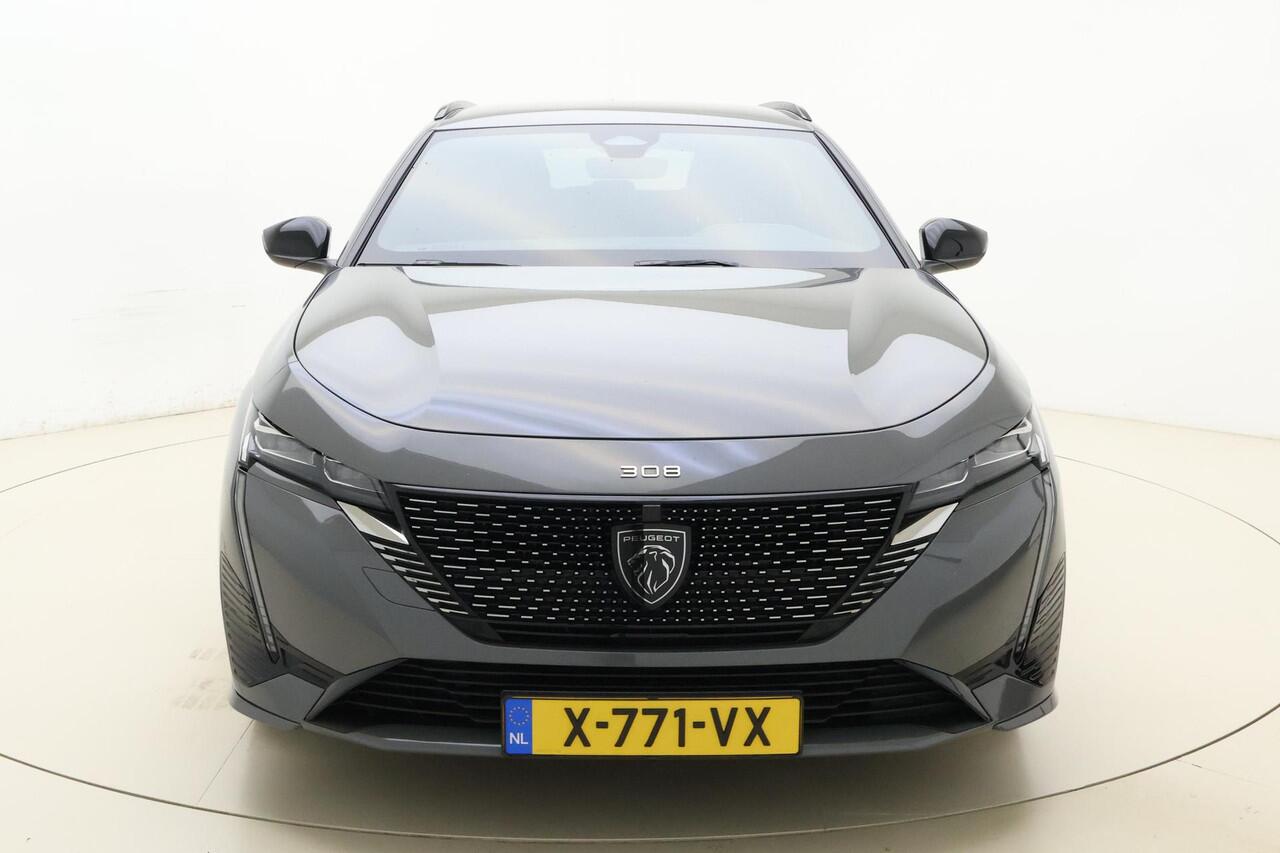 Peugeot 308 SW 1.2T GT 130pk Automaat | Alcantara bekleding | AGR bestuurdersstoel | Adaptive Cruise Control | Matrix LED | Massage | Stoelverwarming | Navigatie | Climate Control | Camera | Keyless Entry & Start