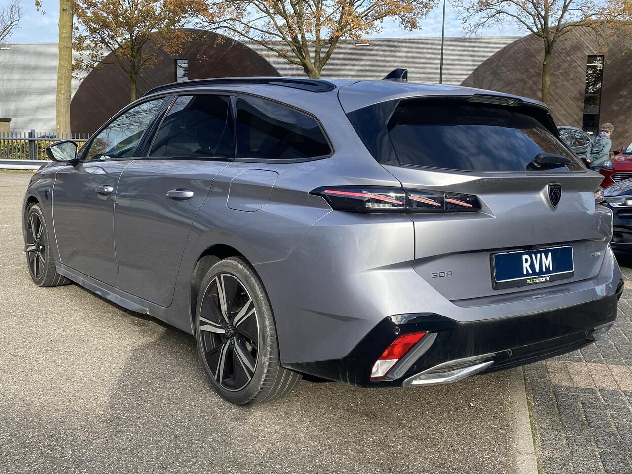 Peugeot 308 1.6 Plug-in Hybrid 225 GT VAN: ¤33.900,- VOOR: ¤29.877,- UW EINDEJAARSVOORDEEL: ¤4.023,- |FOCAL AUDIO | ELEK. ACHTERKLEP| ADAP. CRUISE| 360 CAMERA| DODE HOEK SENSOR|