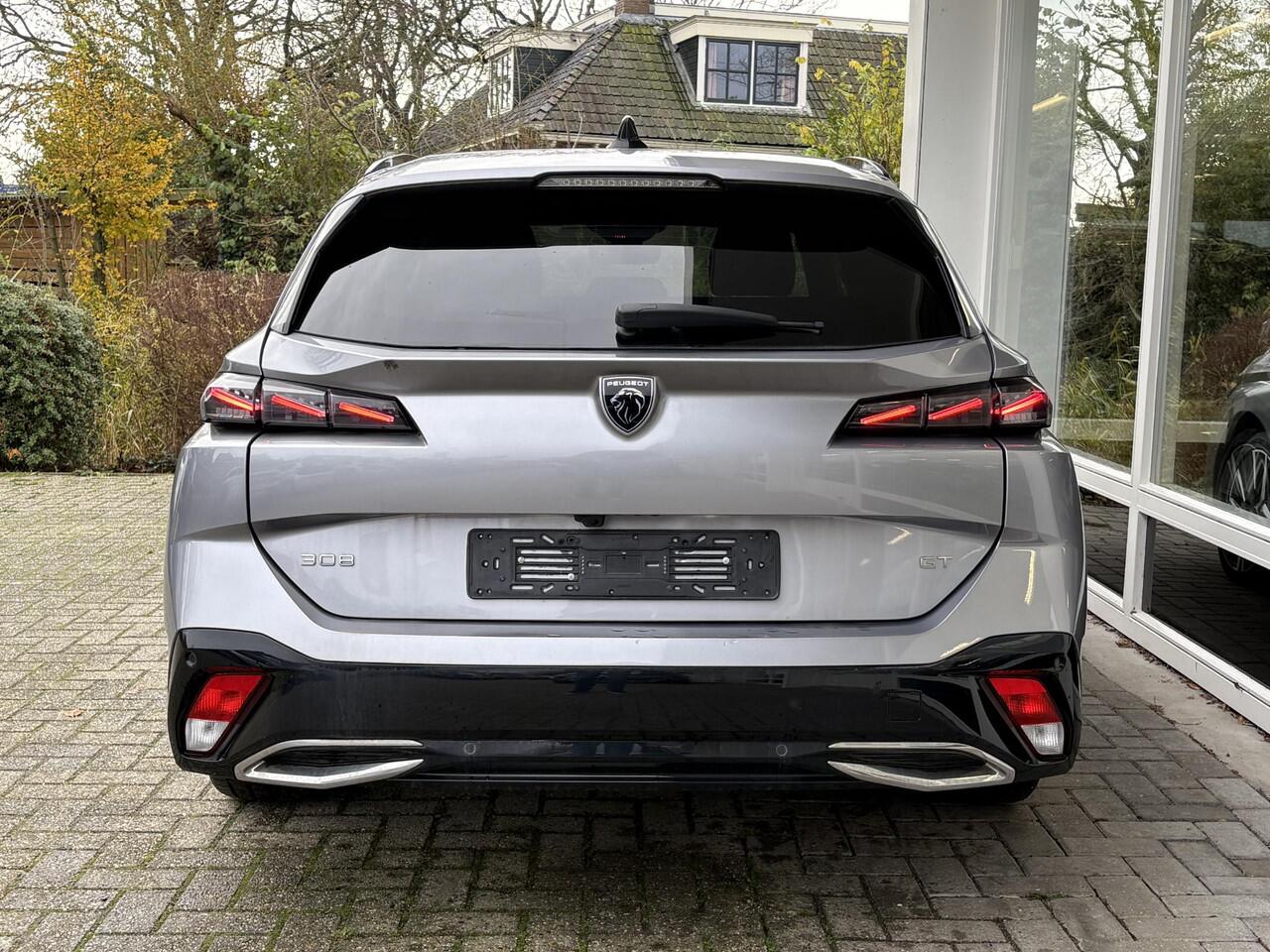 Peugeot 308 1.2T 130pk Automaat GT | Full LED | Keyless Entry | Adaptieve Cruise Control | Privacy Glass | Achteruitrijcamera | Navigatie