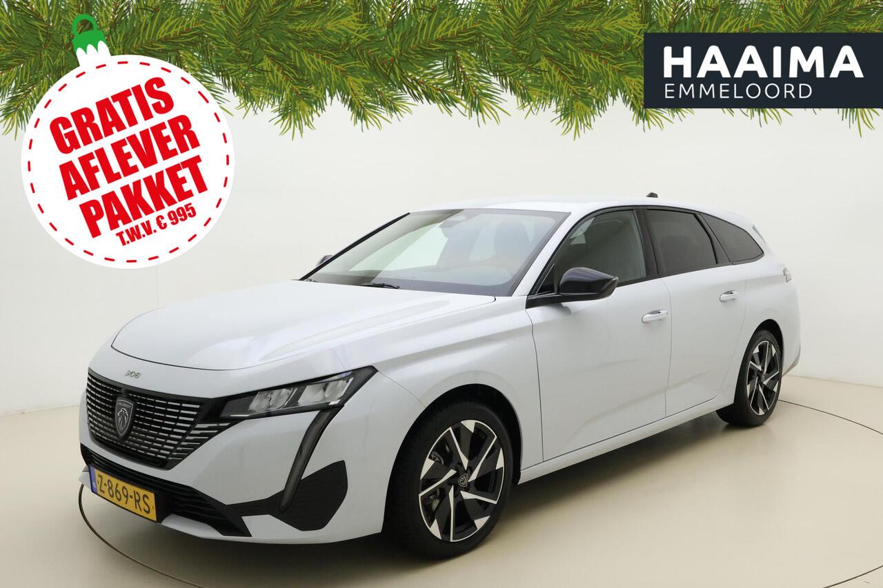 Peugeot 308 SW 1.2 PureTech Allure 130 PK Automaat | Navigatie | Afneembare Trekhaak | Verhoogd trekvermogen 1.400 KG | Camera's rondom | Keyless | Cruise control | Lichtmetalenvelgen