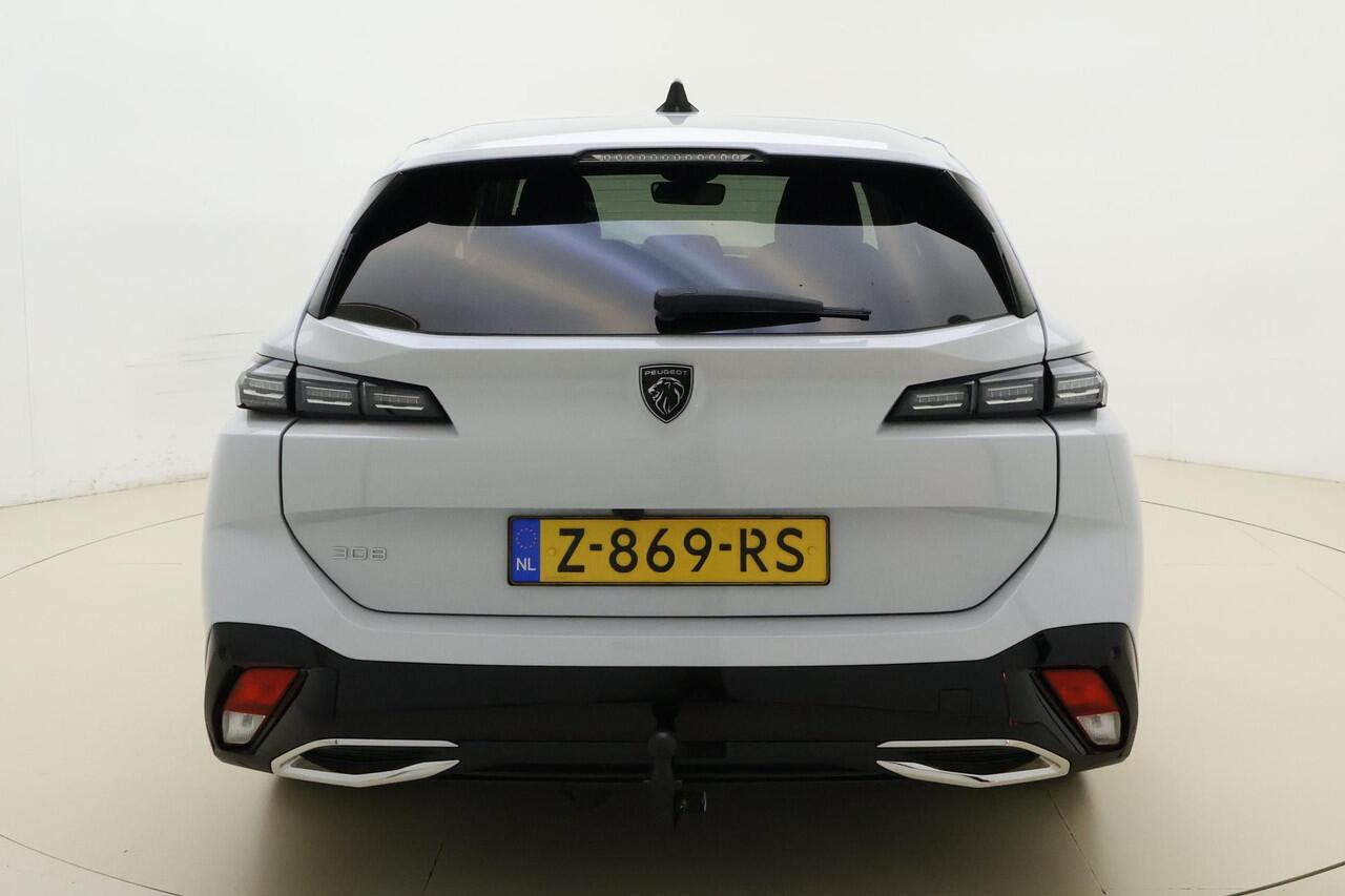 Peugeot 308 SW 1.2 PureTech Allure 130 PK Automaat | Navigatie | Afneembare Trekhaak | Verhoogd trekvermogen 1.400 KG | Camera's rondom | Keyless | Cruise control | Lichtmetalenvelgen