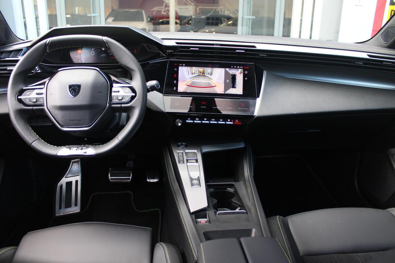 Peugeot 308 SW 1.2 MILD HYBRID 145PK DCS6 GT PACK | ELEKTRISCHE STOEL MET GEHEUGEN FUNCTIE | STOEL VERWARMING | ELEKTRISCHE ACHTERKLEP | 360° CAMERA | KEYLESS ENTRY/START | ADAPTIVE CRUISE CONTROL | 19" LICHTMETALEN VELGEN | DRAADLOZE TELEFOONLADER | DRAADLOZE APPLE 